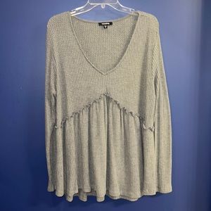 Womens Baby Doll Top - Size Xl